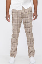 Load image into Gallery viewer, Plaid Trouser Pants