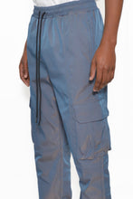 Load image into Gallery viewer, Peacock Iridesceint Jogger Pants