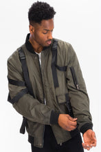 Load image into Gallery viewer, Mens Utility Strap Jacket