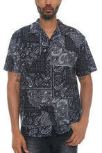 Load image into Gallery viewer, Mens Collared Print Button Down