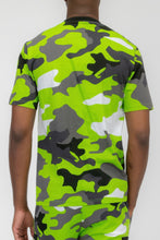 Load image into Gallery viewer, Full Camo Short Sleeve Tshirt