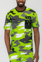 Load image into Gallery viewer, Full Camo Short Sleeve Tshirt