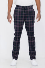 Load image into Gallery viewer, Plaid Trouser Pants