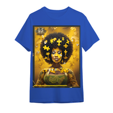 Load image into Gallery viewer, Peace's to da Puzzle  Duel Sided DTG Oversized T-Shirts #1