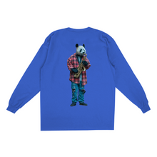 Load image into Gallery viewer, Sax Panda Oversized Long Sleeve Shirts