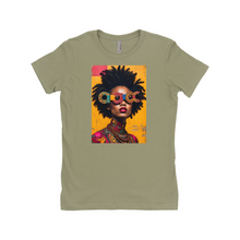 Load image into Gallery viewer, Apparel-DTG-TShirt-NL-3900-M-LightOlive-Womens-CF-20250729101713469