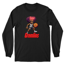 Load image into Gallery viewer, Supa Gremlin Long Sleeve Duel Sided DTG Shirts (Youth Sizes)