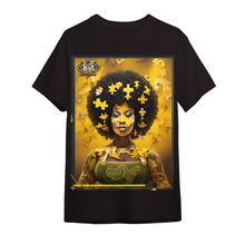 Load image into Gallery viewer, Peace's to da Puzzle  Duel Sided DTG Oversized T-Shirts #1