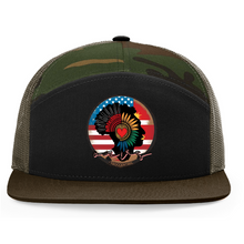 Load image into Gallery viewer, TruckerCap-DTF-Richardson-168-Black/GreenCamo/Loden-20251006160837934