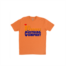 Load image into Gallery viewer, DAT ORANGE AND BLUE LOVE T-Shirts