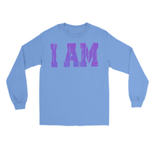 Load image into Gallery viewer, I AM {BLU} Long Sleeve Shirts