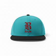 Load image into Gallery viewer, B HAM Snapback Hat Red