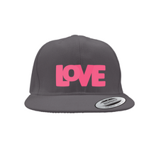 Load image into Gallery viewer, Love Snapback Caps (Pink)