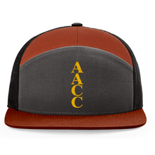 Load image into Gallery viewer, TruckerCap-DTF-Richardson-168-Charcoal/BurntOrange/Black-20251006154551712