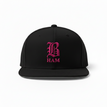 Load image into Gallery viewer, B HAM Snapback Hat Pink