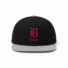 Load image into Gallery viewer, B HAM Snapback Hat Pink