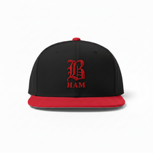 Load image into Gallery viewer, B HAM Snapback Hat Orange