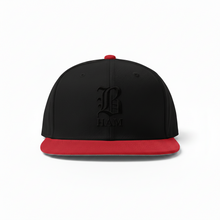 Load image into Gallery viewer, B HAM Snapback Hat Black