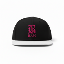 Load image into Gallery viewer, B HAM Snapback Hat Pink