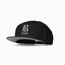 Load image into Gallery viewer, B HAM Snapback Hat (White)