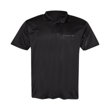 Load image into Gallery viewer, OAVS Men's Poly Buttoned Polo (WHT)