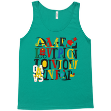 Load image into Gallery viewer, AACC Scrabble # 9 Tank Tops
