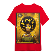 Load image into Gallery viewer, Peace's to da Puzzle  Duel Sided DTG Oversized T-Shirts #1