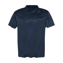 Load image into Gallery viewer, OAVS Men's Poly Buttoned Polo (WHT)