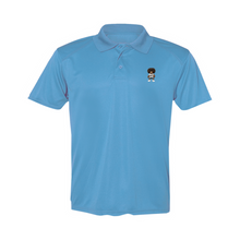 Load image into Gallery viewer, AC Bear Men's Poly Buttoned Polo
