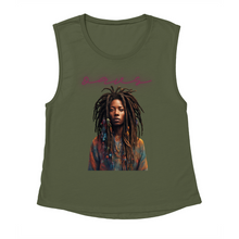 Load image into Gallery viewer, Apparel-DTG-TankTop-Bella-8803-2XL-MilitaryGreen-Womens-CF-20250305072005394