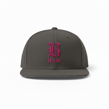 Load image into Gallery viewer, B HAM Snapback Hat Pink