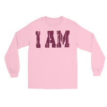 Load image into Gallery viewer, I AM {RED} Long Sleeve Shirts