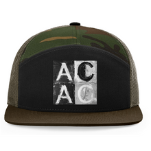 Load image into Gallery viewer, TruckerCap-DTF-Richardson-168-Black/GreenCamo/Loden-2025100615385839