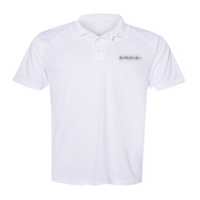 Load image into Gallery viewer, OAVS Men's Poly Buttoned Polo (WHT)