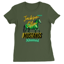 Load image into Gallery viewer, Jackson Olin Mustangs Alumni Ladies T-Shirts