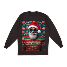 Load image into Gallery viewer, Brotha Chris Christmas Oversized Long Sleeve Shirts