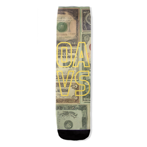 AACC Money Steps All-Over Print Socks