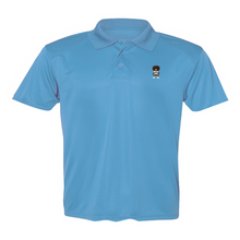Load image into Gallery viewer, AC Bear Men's Poly Buttoned Polo