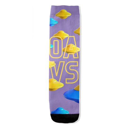 AACC invasion # 2 All-Over Print Socks