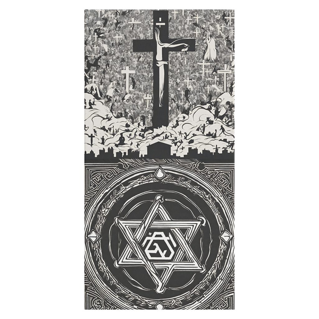 The Destruction of Religions Canvas Wraps