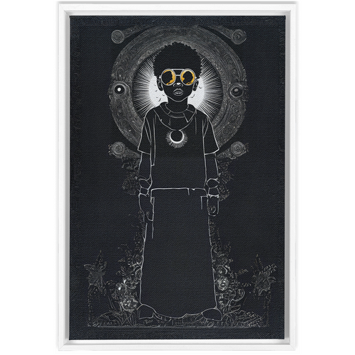 Black Son Framed Canvas Wraps