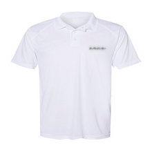 Load image into Gallery viewer, OAVS Men's Poly Buttoned Polo (WHT)