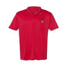 Load image into Gallery viewer, AC Bear Men's Poly Buttoned Polo