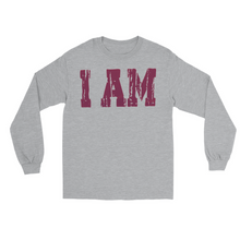 Load image into Gallery viewer, I AM {RED} Long Sleeve Shirts