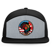 Load image into Gallery viewer, TruckerCap-DTF-Richardson-168-Heather/Black-20251006160837934