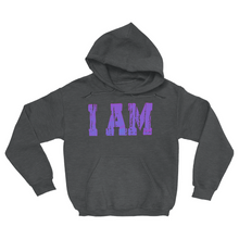 Load image into Gallery viewer, I AM {BLU} Hoodies (No-Zip/Pullover)