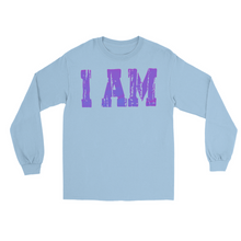 Load image into Gallery viewer, I AM {BLU} Long Sleeve Shirts