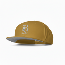 Load image into Gallery viewer, B HAM Snapback Hat (White)