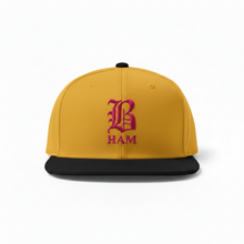 Load image into Gallery viewer, B HAM Snapback Hat Pink