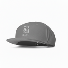 Load image into Gallery viewer, B HAM Snapback Hat (White)